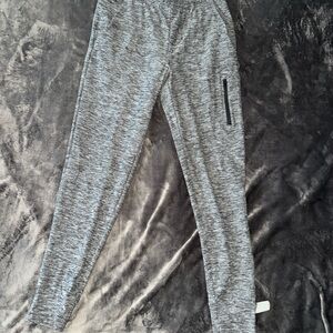 Gray FLX Textured Sweatpants Joggers